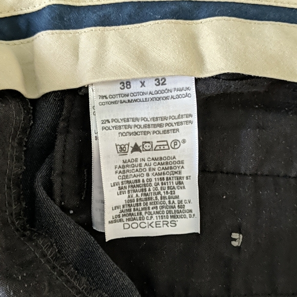 Dockers pleated mens dress pants 38x32 - Picture 5 of 6